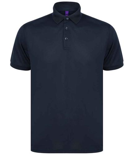 Henbury Recycled Polyester Piqu? Polo Shirt - NAV - 4XL